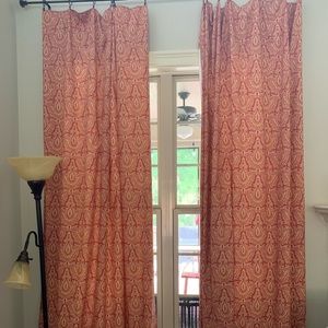 Custom made 108 inch curtains (2 sets)